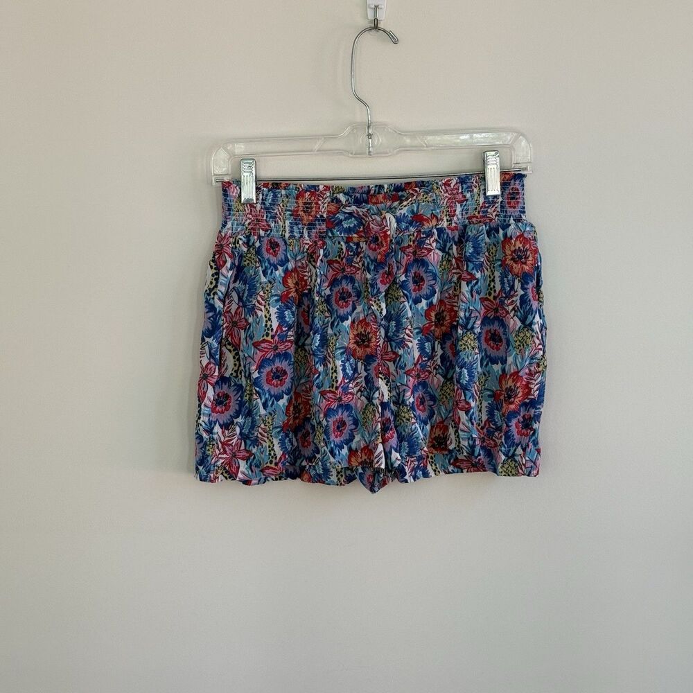 Fat Face Summer Tropical Floral Flippy Pull On Shorts Young Crew 11/12 Years NWT